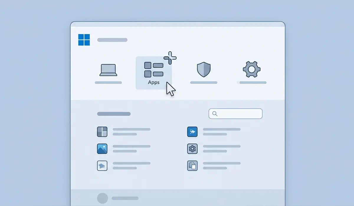 Using Windows Settings to Remove the Program