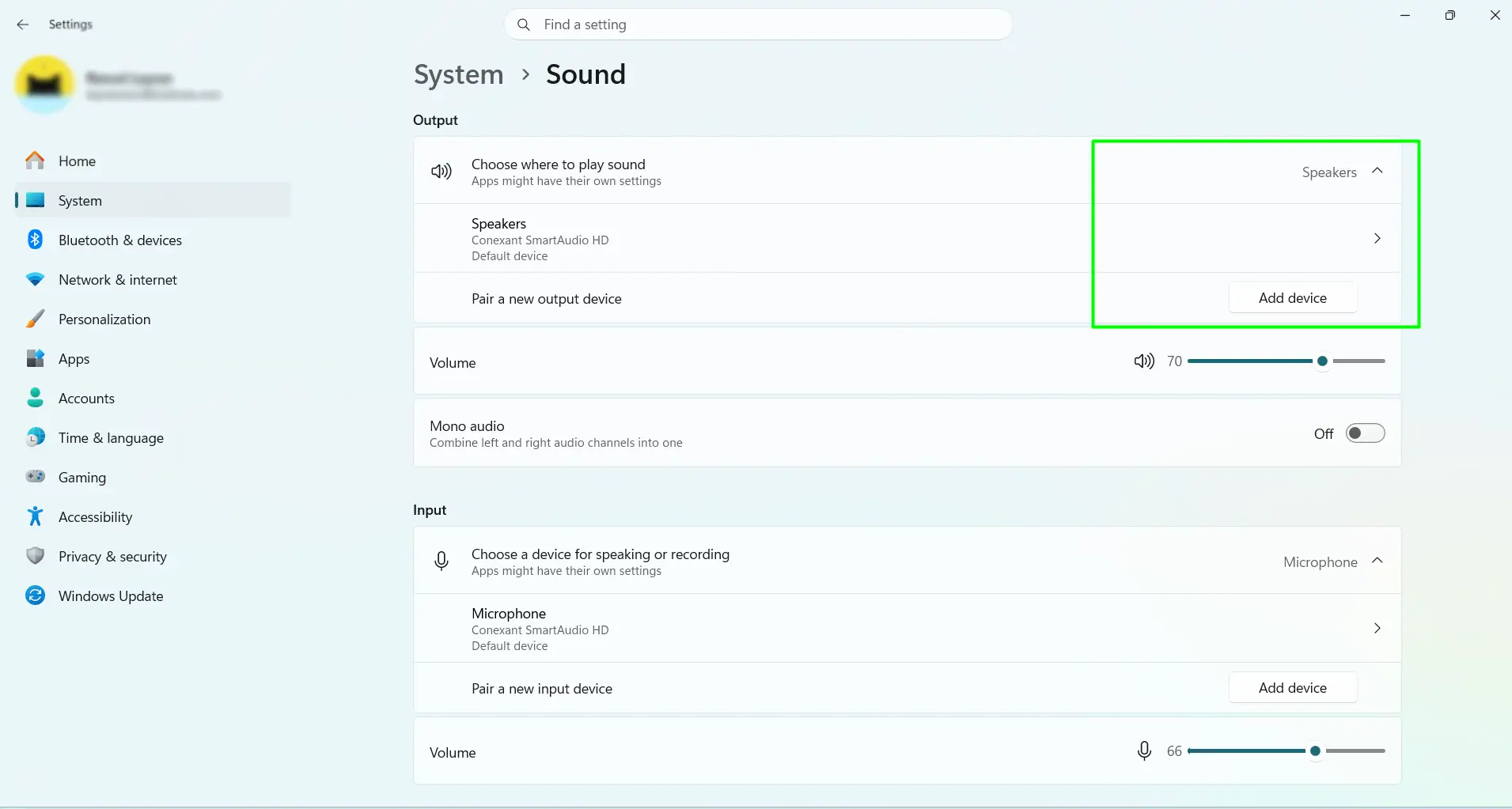 How to Set or Change Default Audio Device in Windows 11