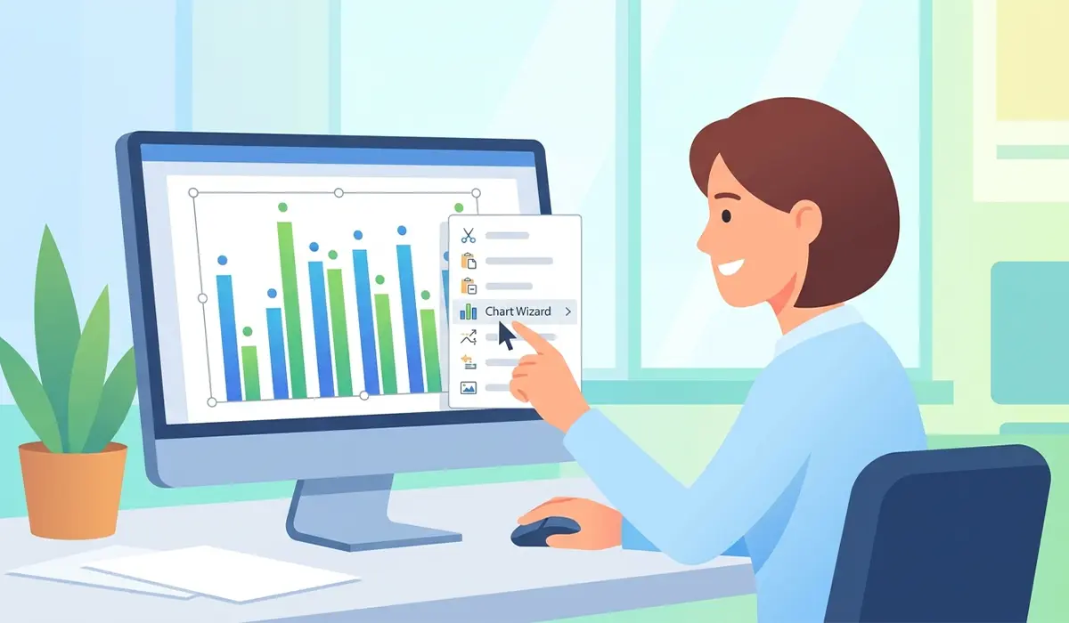 Adjusting Chart Type and Axis After the Chart Is Created