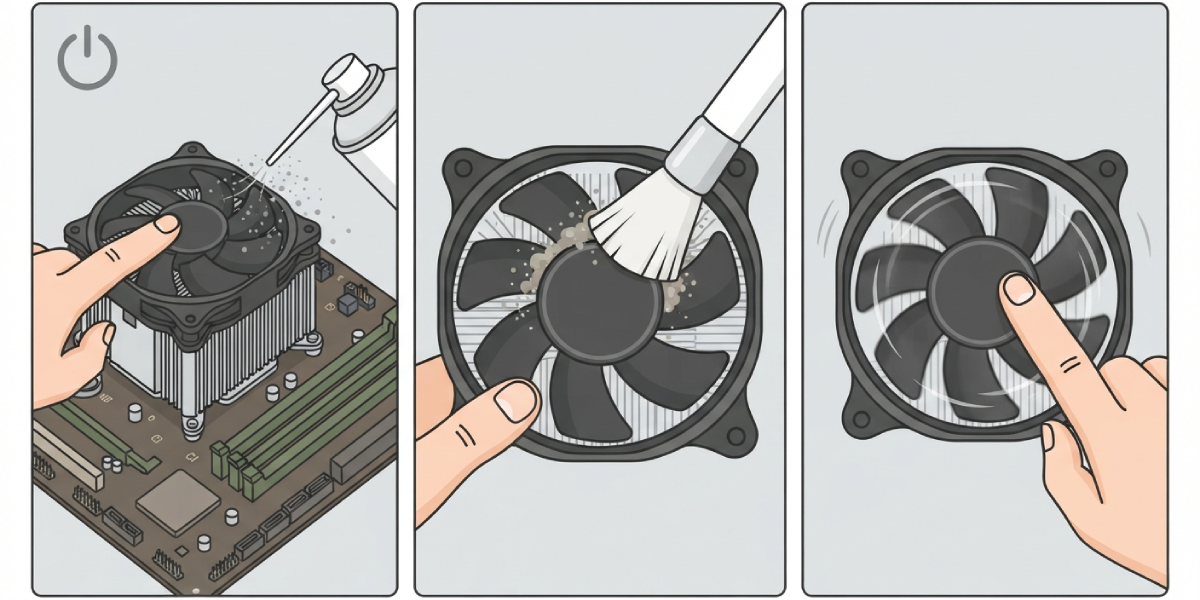 Clean Out Dust and Debris