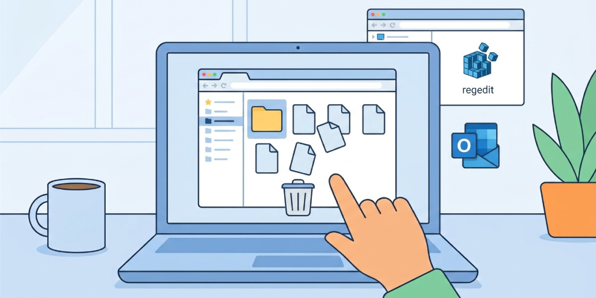 Clearing the Outlook Secure Temp Folder