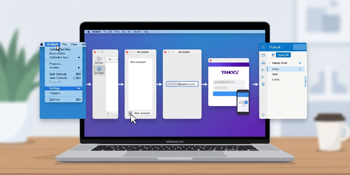 How to Add a Yahoo Mail Account in Outlook for Mac