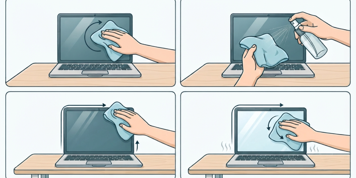 How to Clean Laptop Screen Safely_ Step-by-Step
