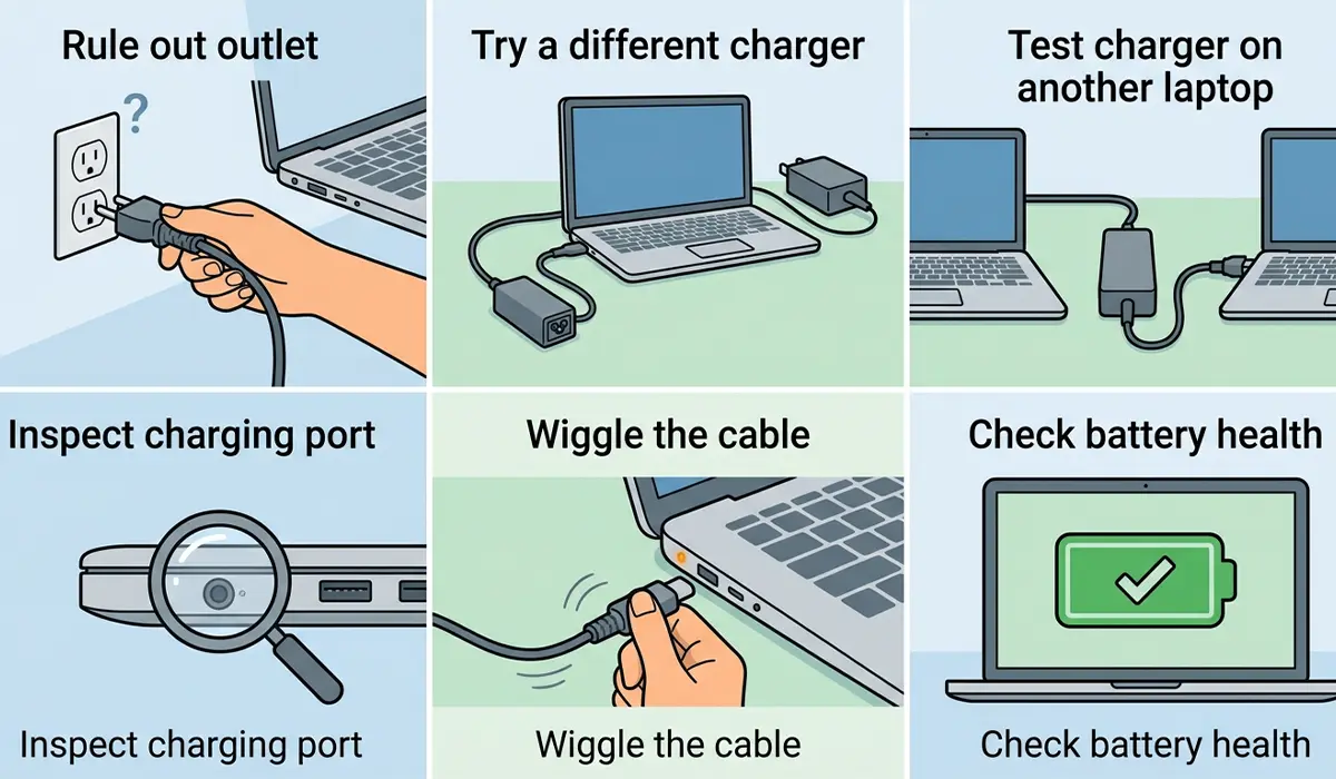 How to Confirm the Charger Is the Problem