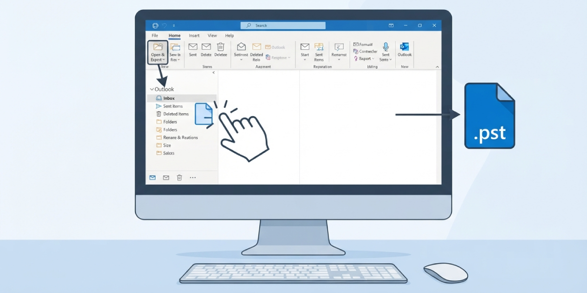 How to Import a PST File into Outlook