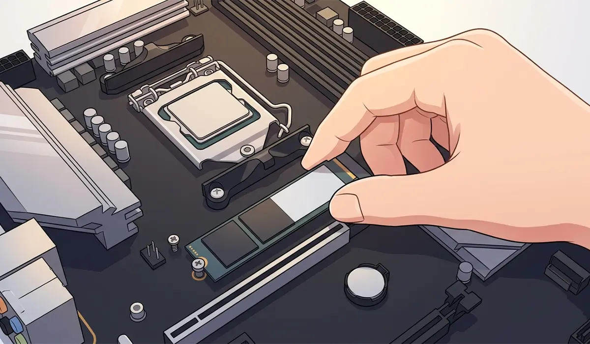 Installing a 2.5-inch SATA SSD