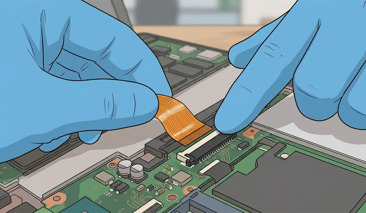 Installing the New Keyboard