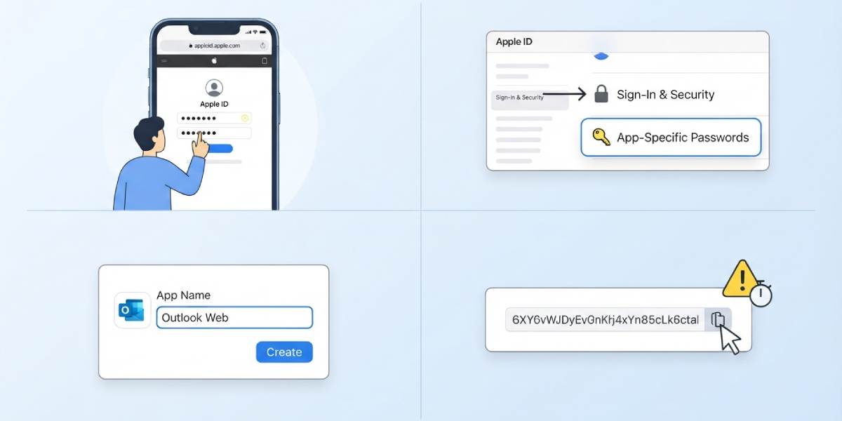 Method 1_ Generate an App-Specific Password from Apple
