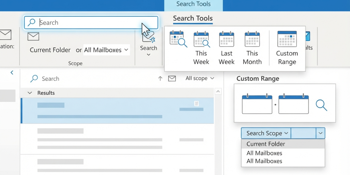 Method 1_ Using the Search Tools Ribbon