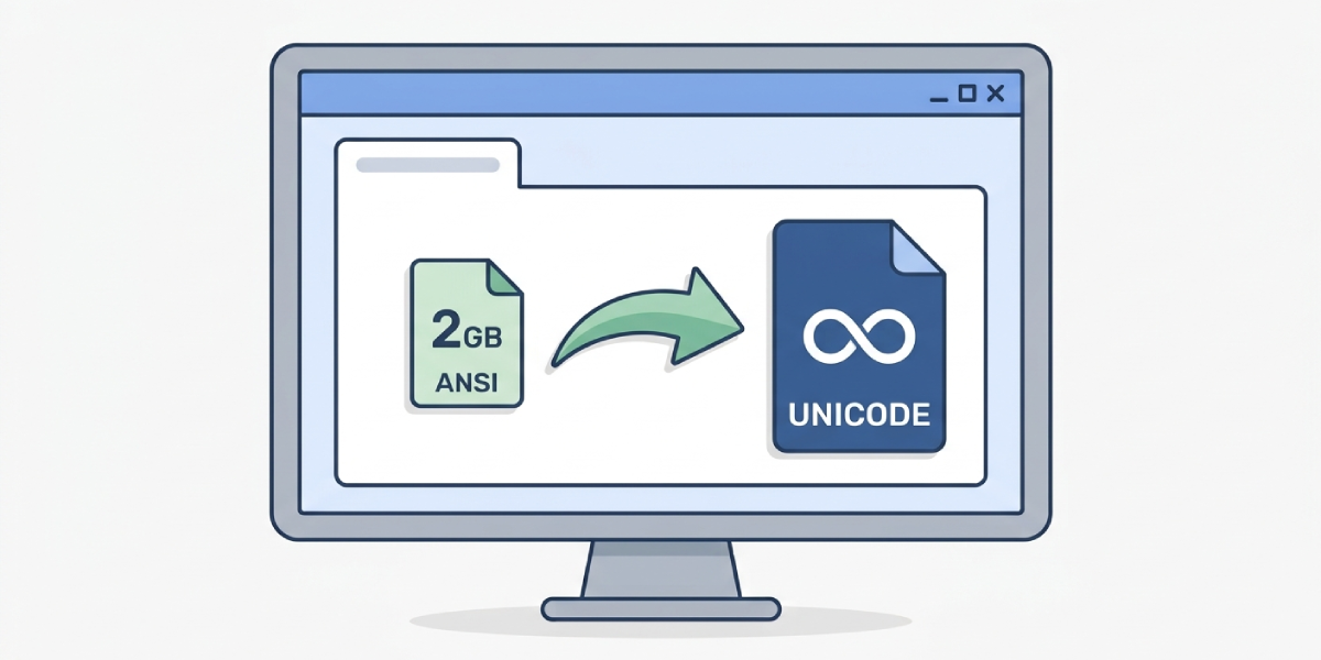 Method 5 Upgrade an ANSI PST File to Unicode Format