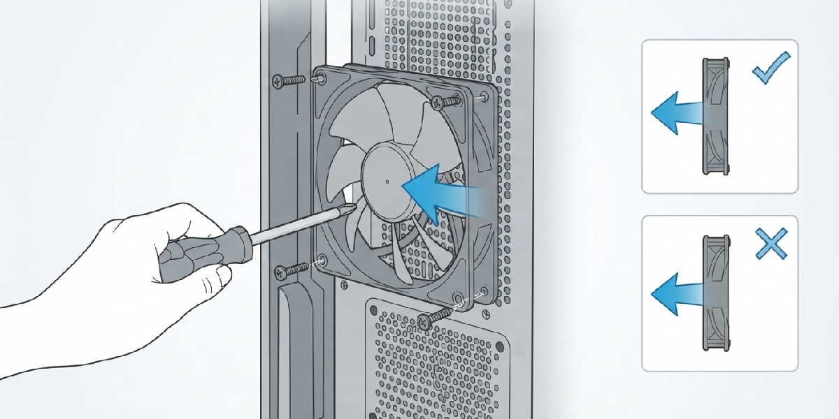 Mount the Fan