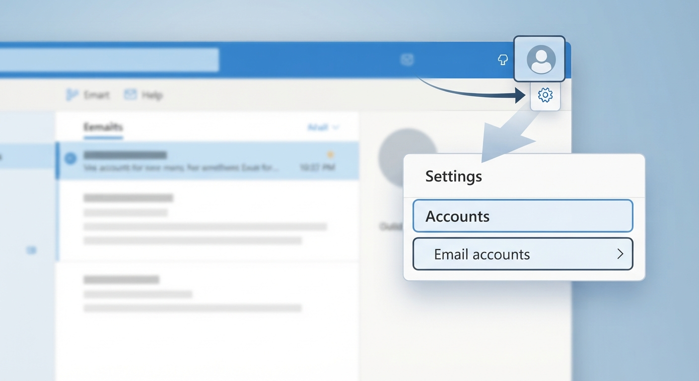 Open Account Settings