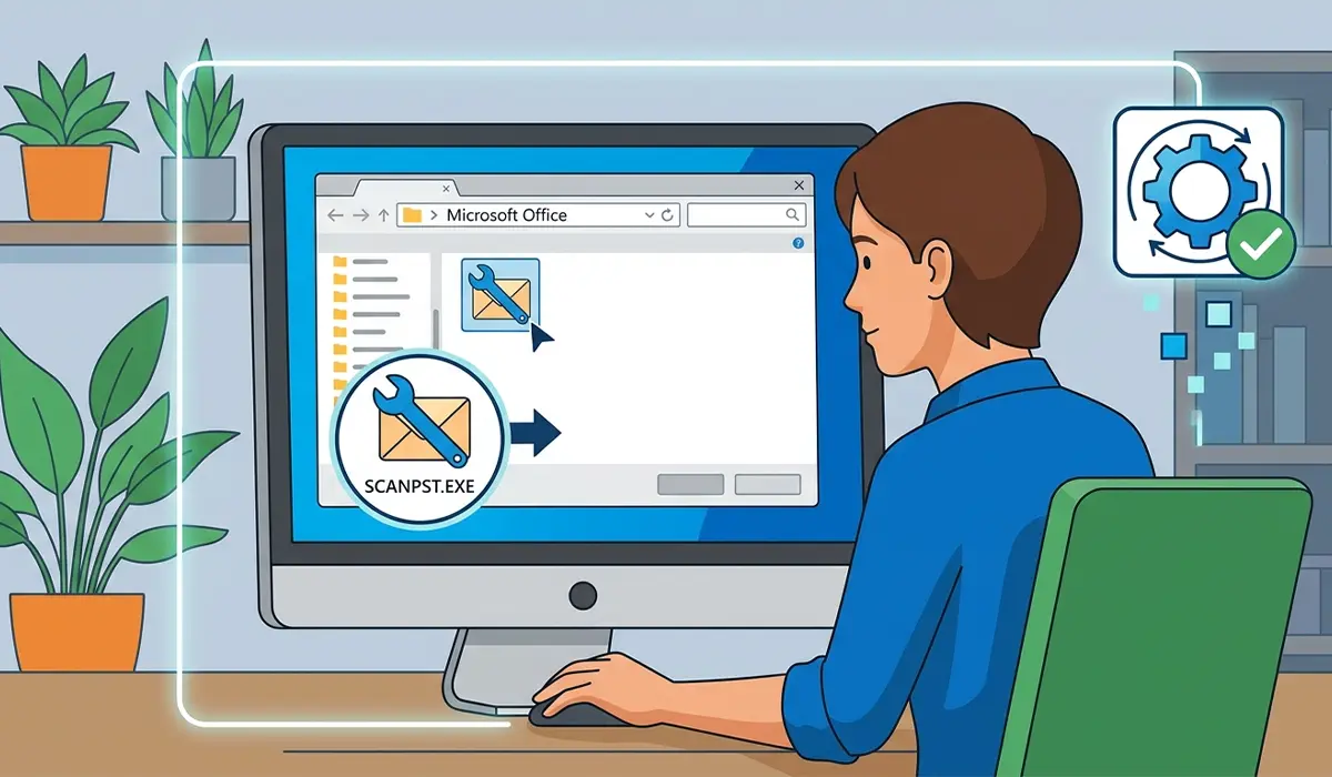 Repair the Outlook Data File with ScanPST