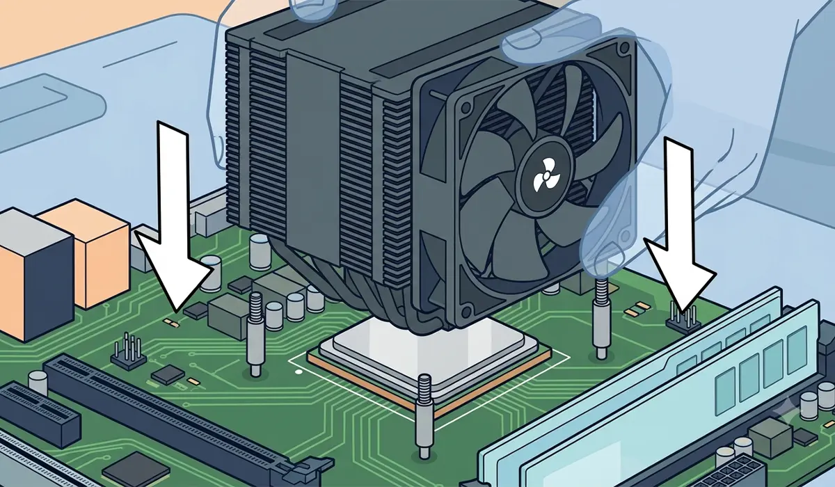 Reseat the Cooler