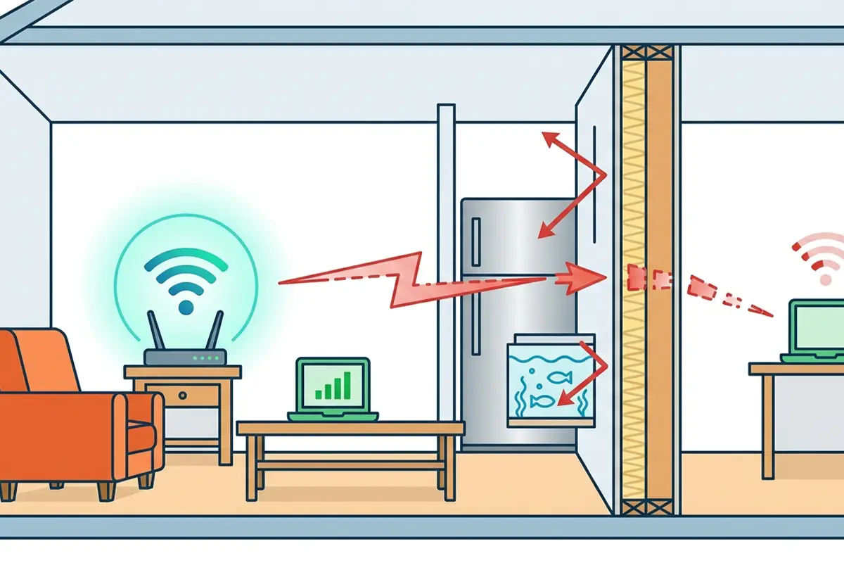 Router Placement and Physical Interference