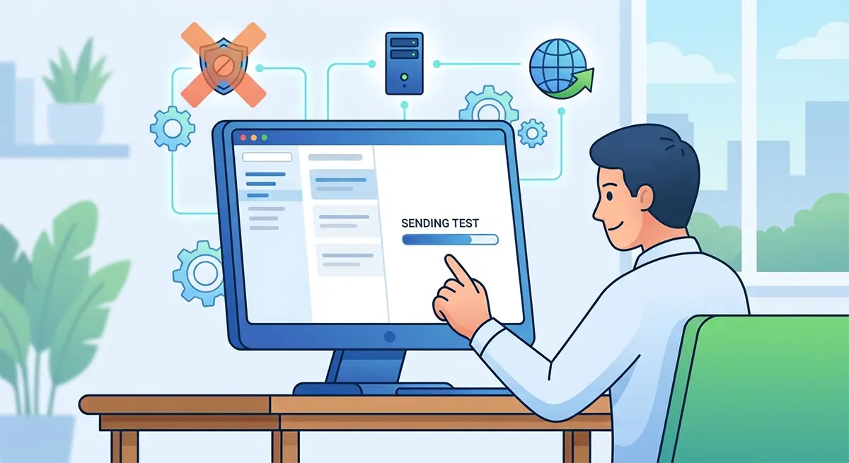 Rule Out Security Software and Firewalls
