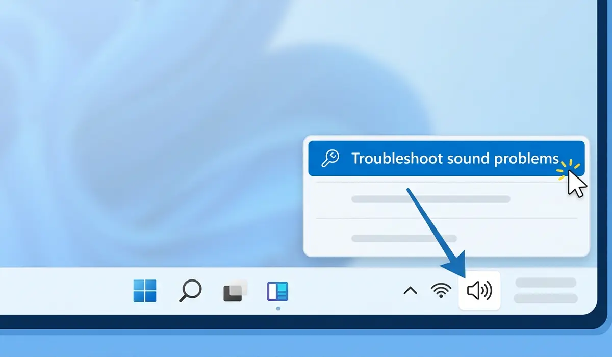 Run the Windows Audio Troubleshooter