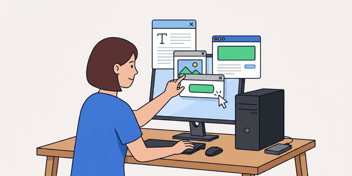 Save any open work and close programs that