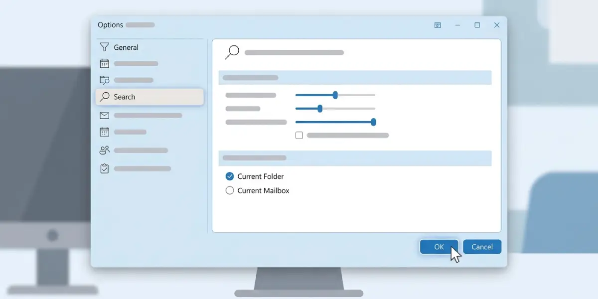 Setting the Default Search Scope Permanently