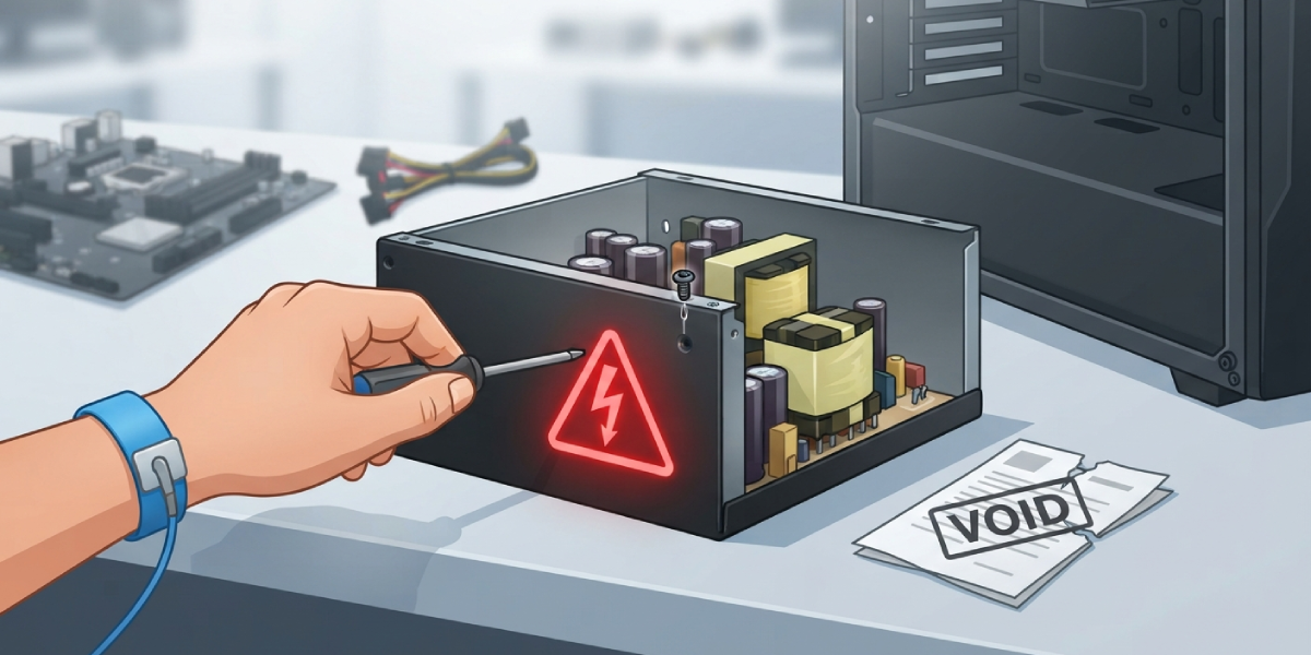 Should the PSU Casing Ever Be Opened_