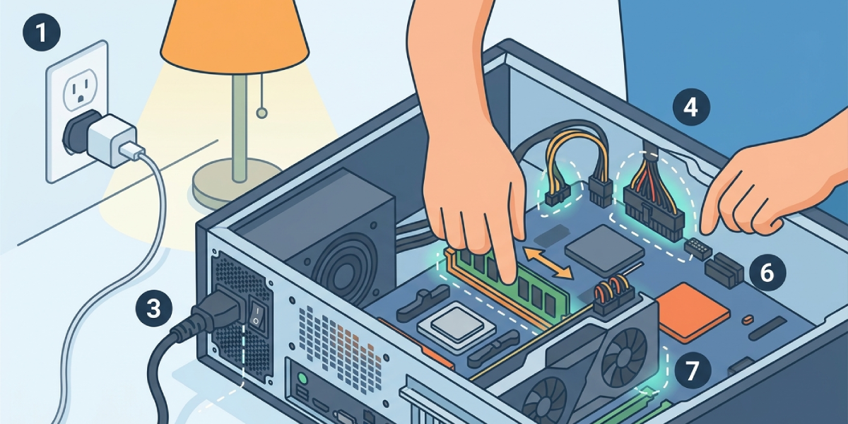 Step-by-Step Fixes for a Desktop PC Wont Turn On Issue