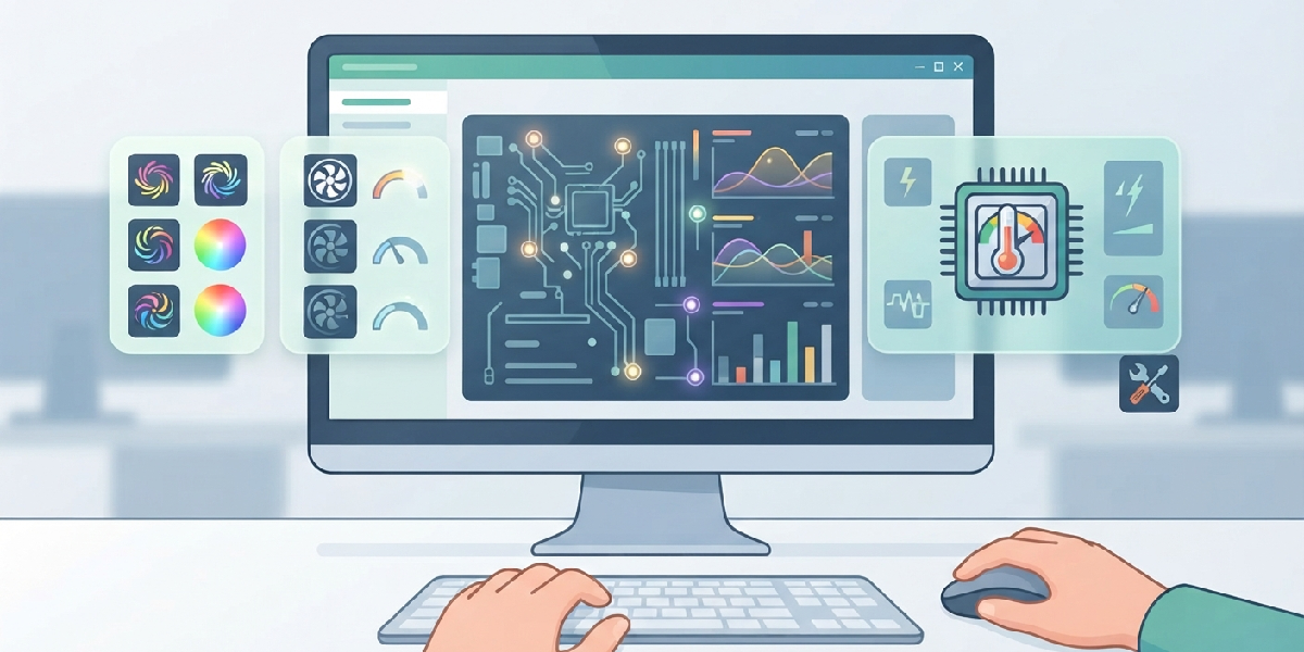 Using Motherboard Manufacturer Software
