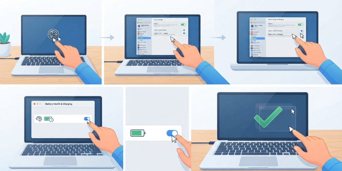 Using macOS Battery Settings