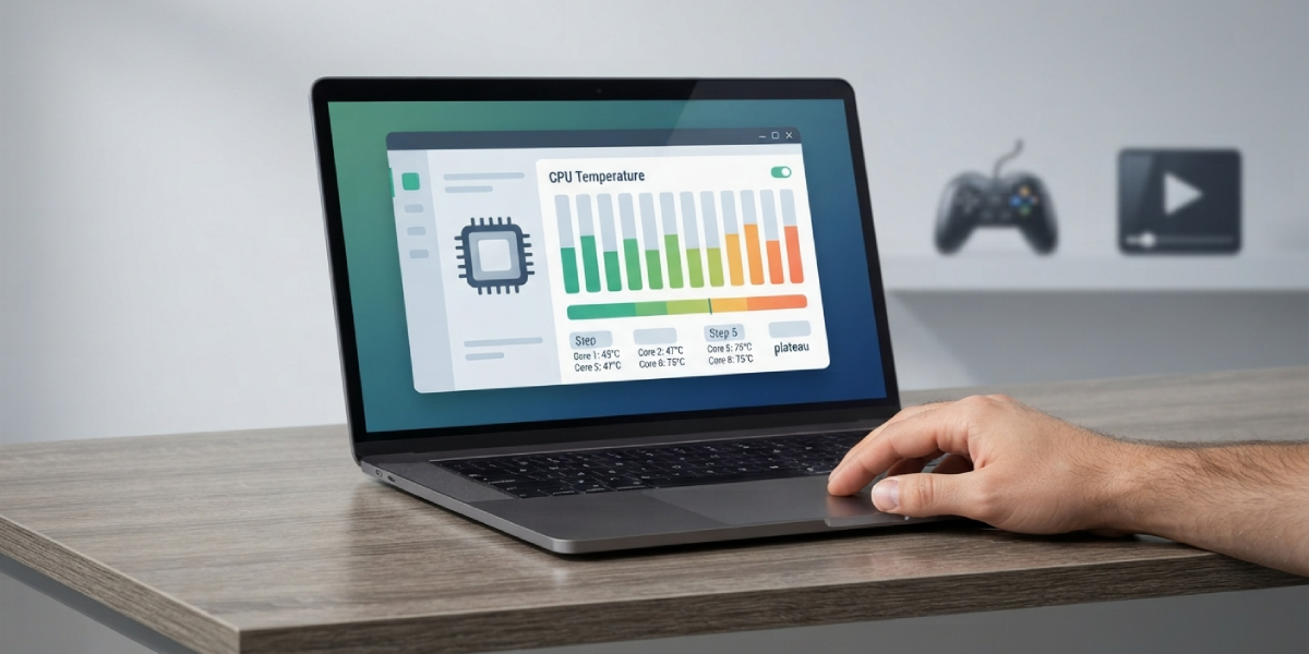 how to Check a Laptop CPU Temperature