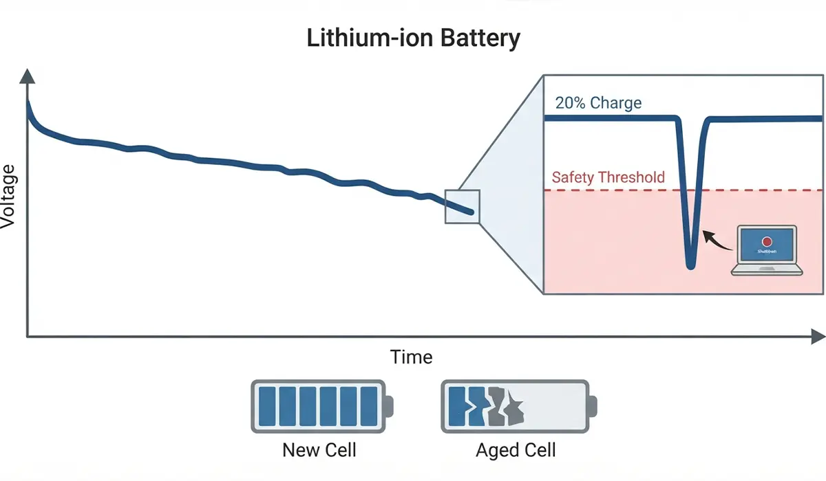 Battery Wear and Voltage Sag