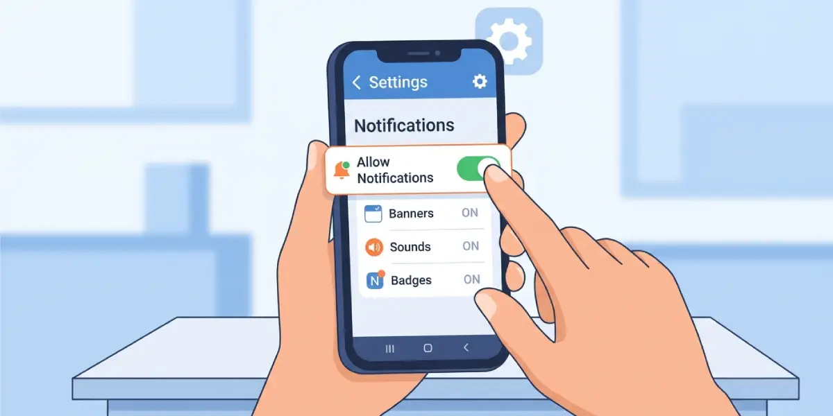 Check Notification Permissions on the Phone