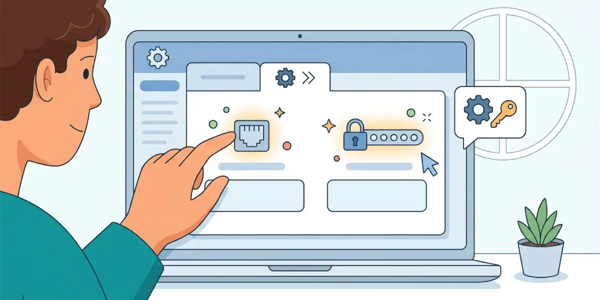 Check Server Port and Encryption Settings