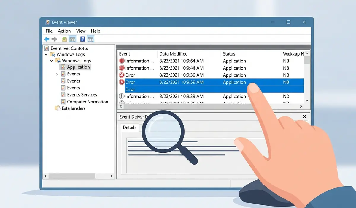 Check the Event Viewer for Crash Details