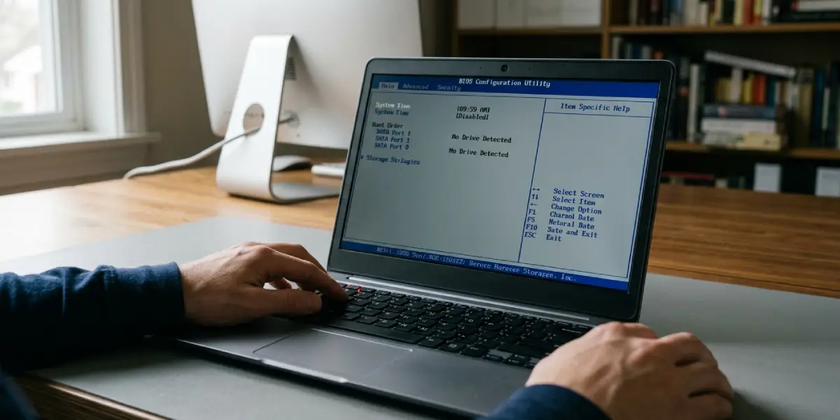 Check the Firmware for Drive Detection