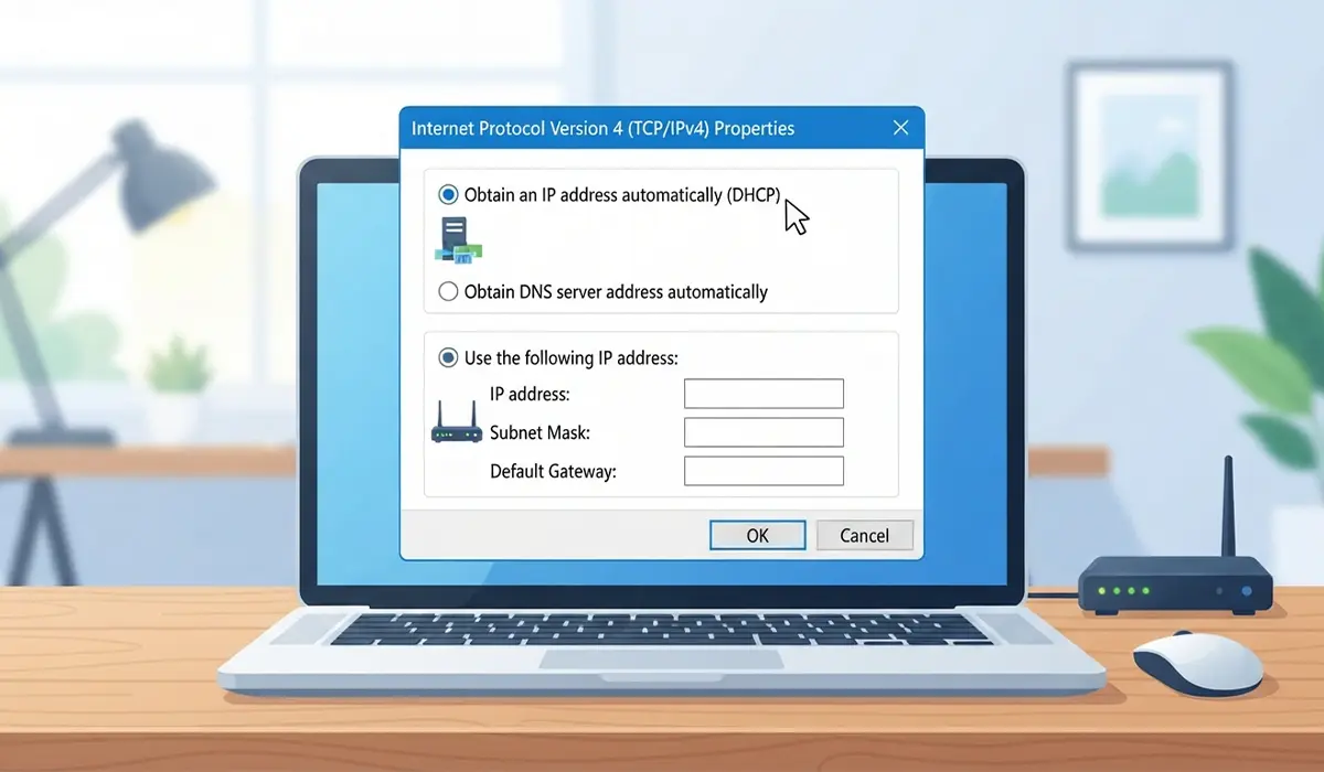 Check the IP Settings