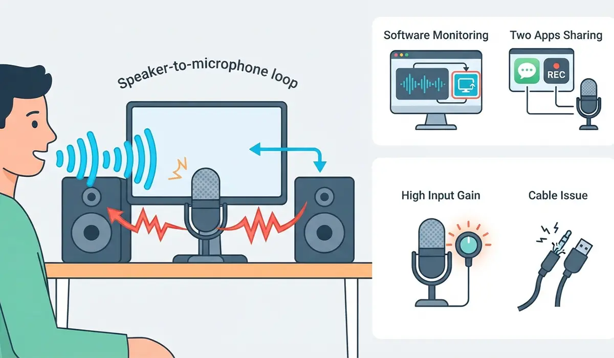 Common Causes of Microphone Echo or Feedback