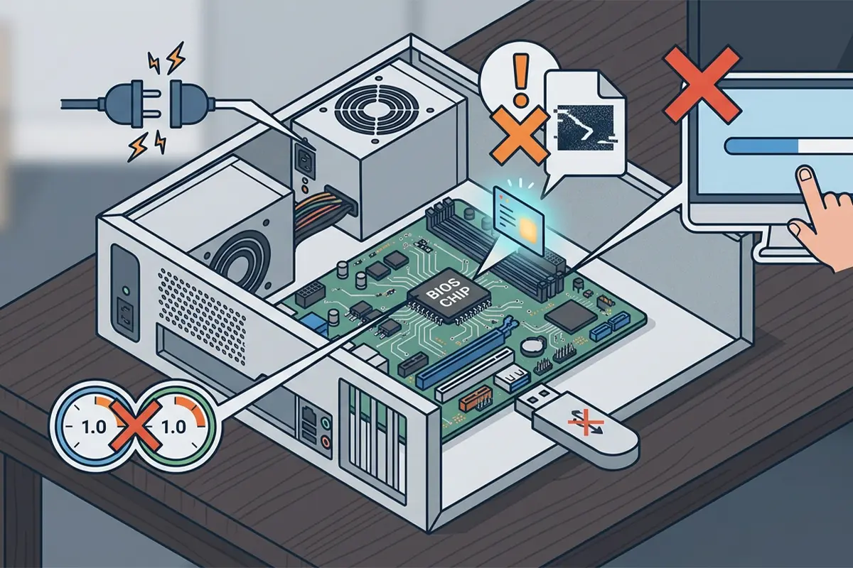 Common Causes of a Failed BIOS Update