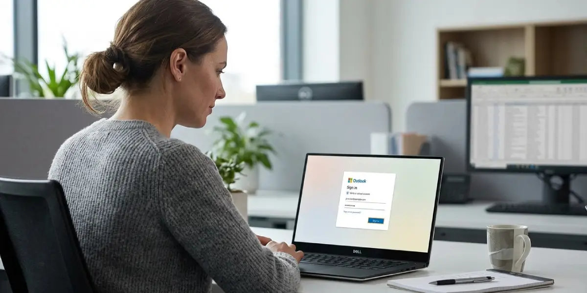 Confirm the Password and Update Outlook