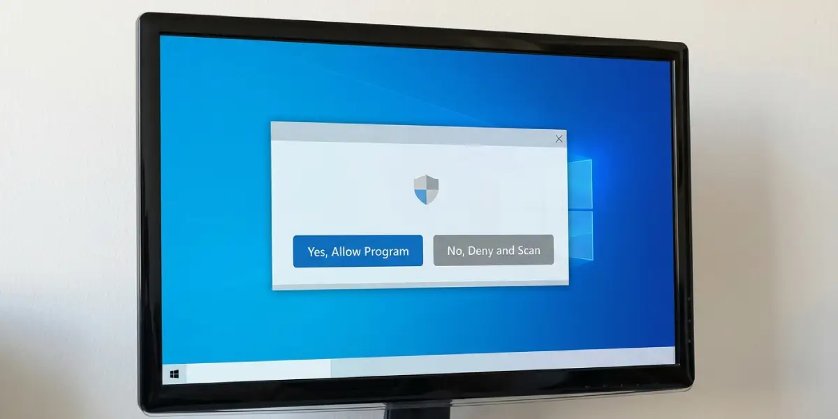 Confirm the Program and Update Antivirus