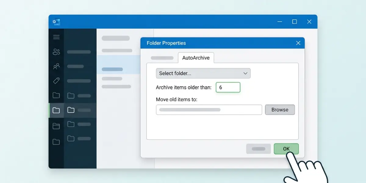Customize AutoArchive for a Single Folder