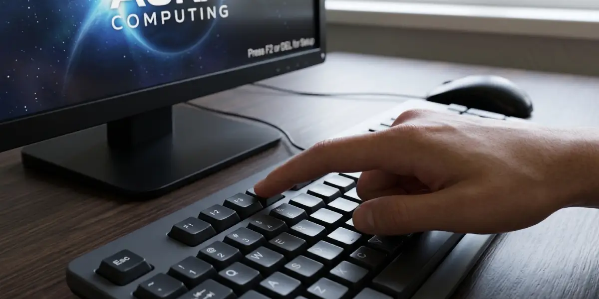 Enable the USB Ports in BIOS Setup