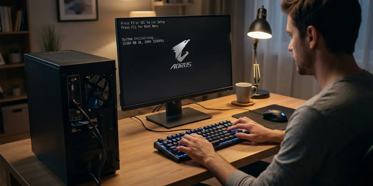 Entering the BIOS or UEFI Setup Scree