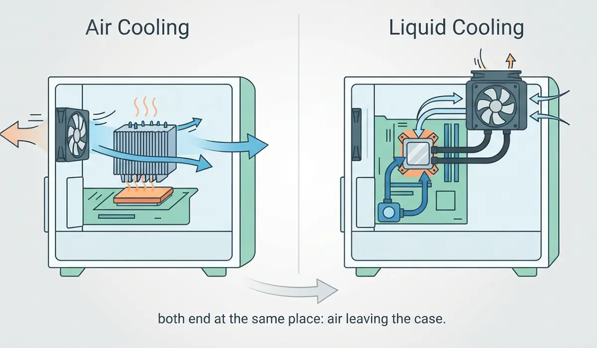 How Each Cooling Type Actually Works