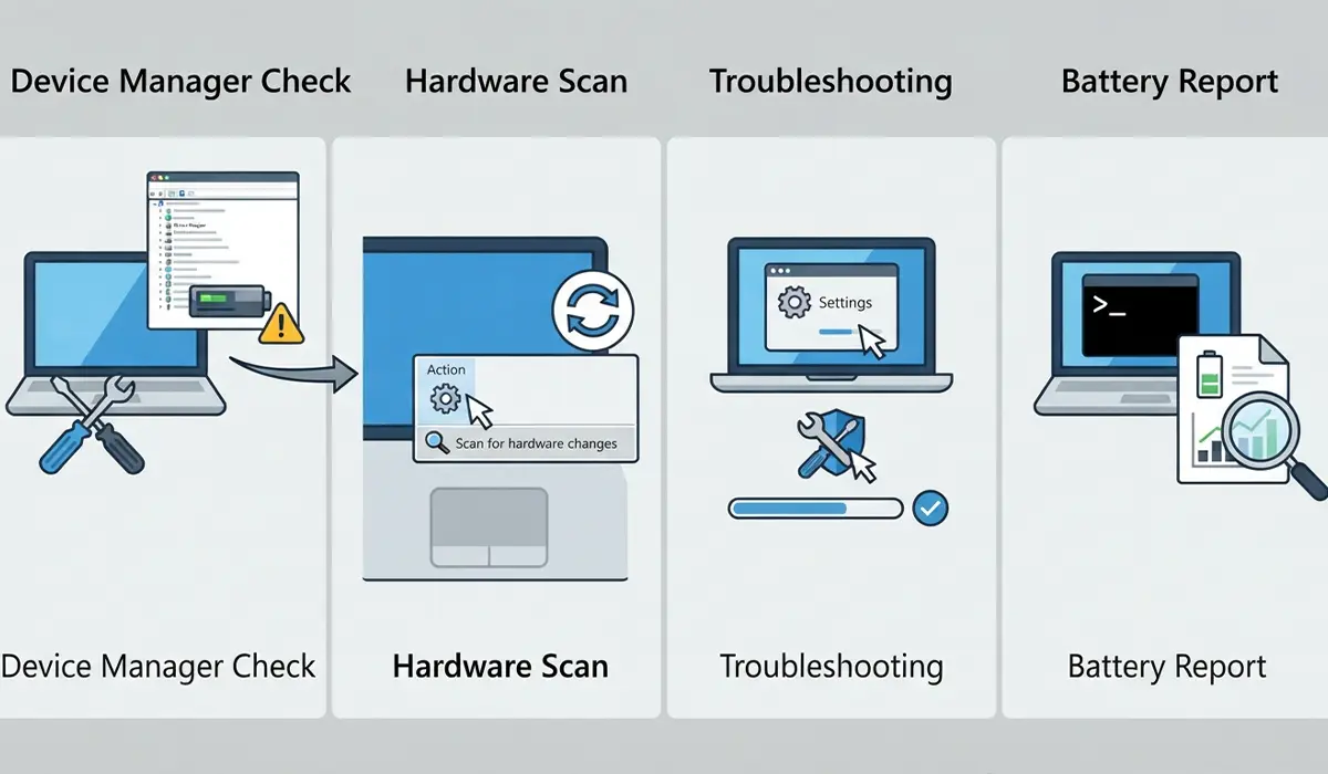 How to Fix Battery Not Detected by Windows