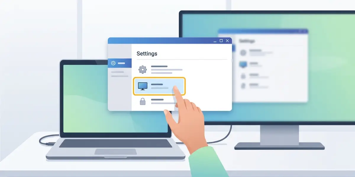 How to Fix a Blurry External Monitor