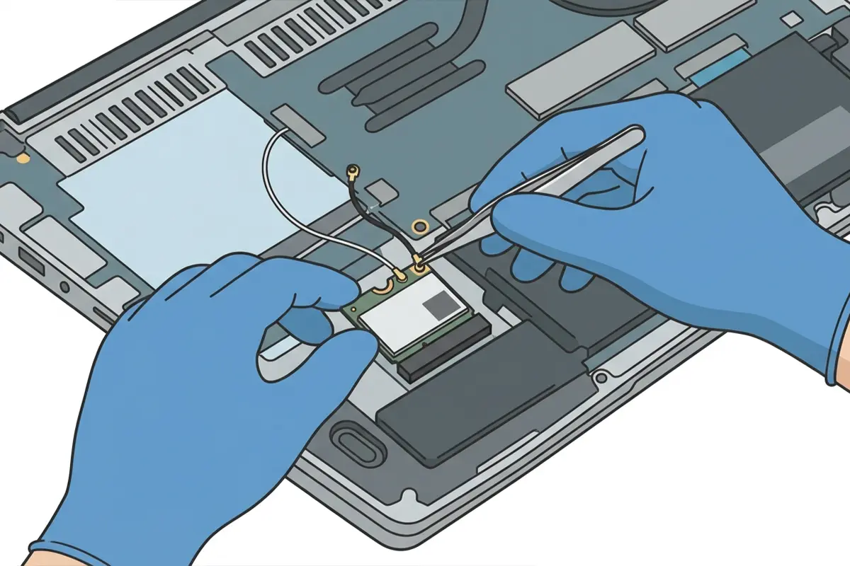 How to Replace a Laptop Wi-Fi Card