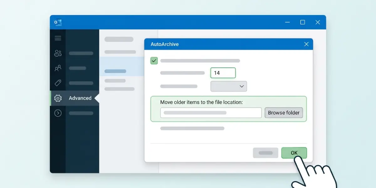 How to Set Up AutoArchive in Outlook Step by Step