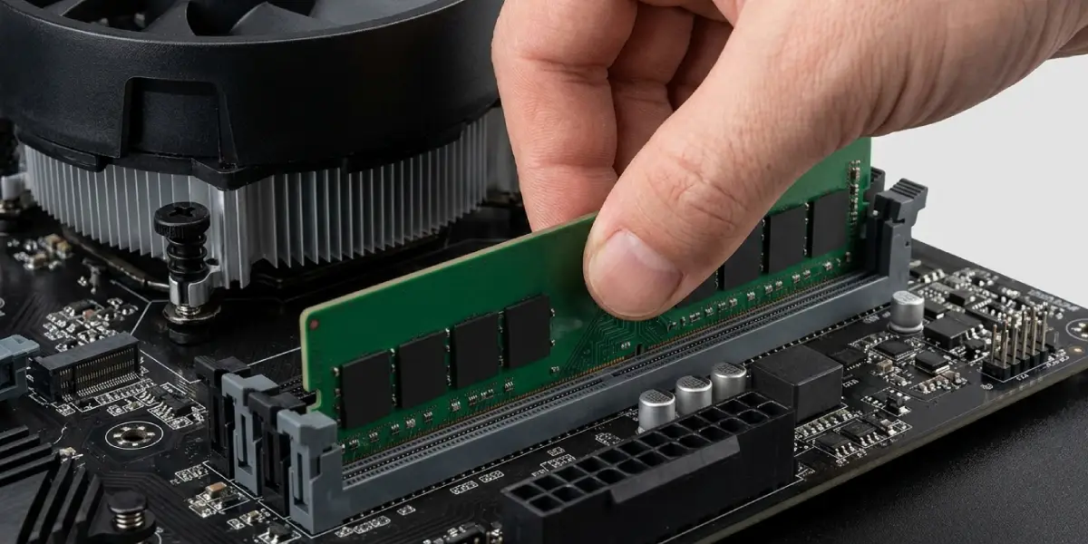 Installing the New RAM Sticks