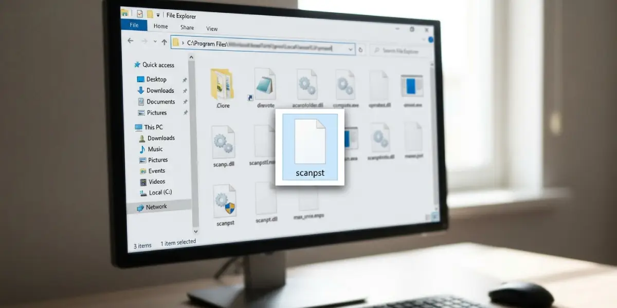 Method 1_ Locate and Repair the PST File First