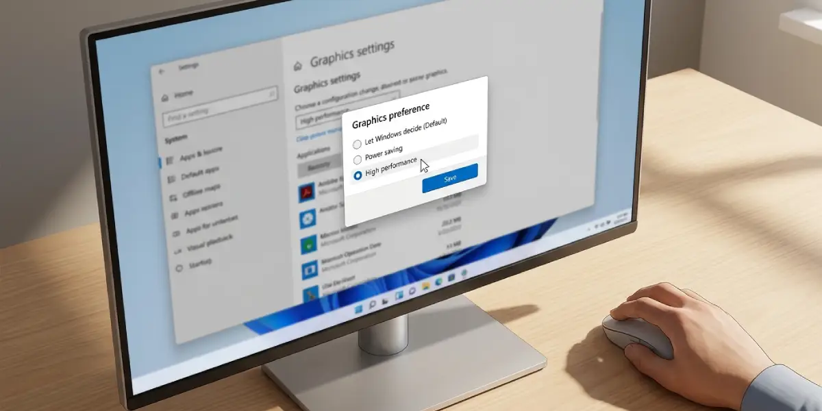 Method 1_ Windows Graphics Settings (Per-App Control)