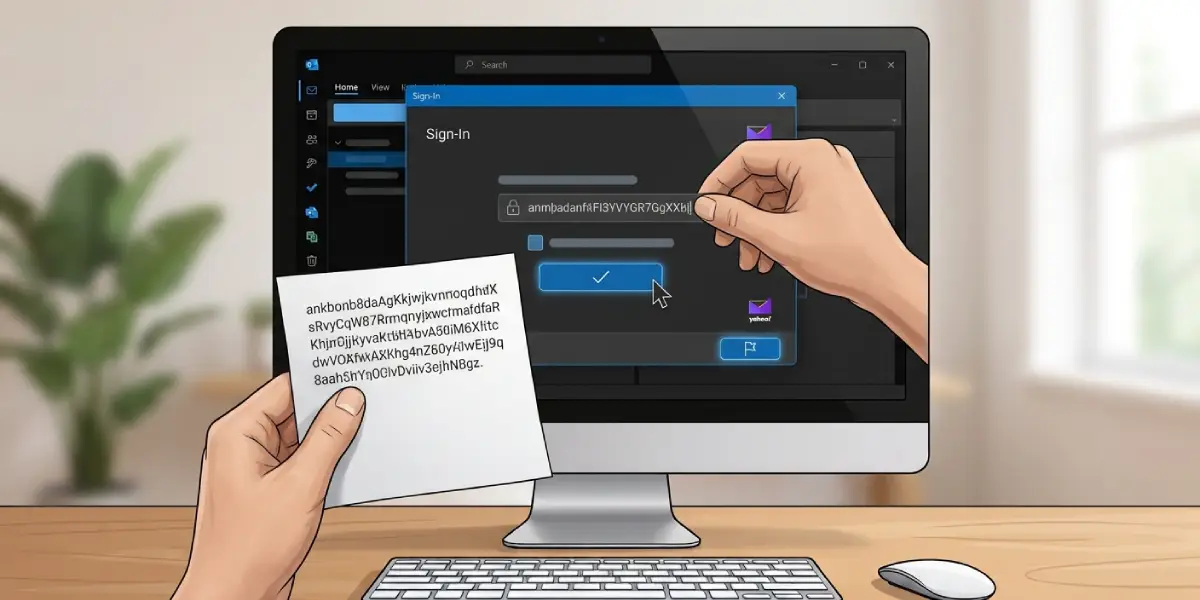 Method 5_ Finish Sign-In With the App Password